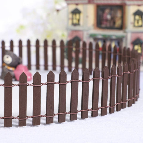 Miniature Fence Mini Fence Christmas Tree Fence Picket Fence...