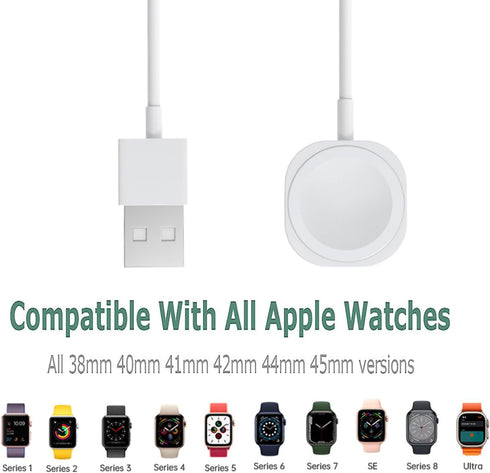 ???????? ???????????????? for Apple Watch Charger Magnetic Fast Charging Cable Portable Wireless Charger Compatible with iWatch Series Ultra/8/7/6...