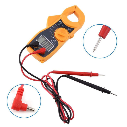 Multimeter,Digital Clamp Multimeter AC DC Voltmeter Ammeter Ohmmeter Volt Tester LCD Meter,with Overload Function...