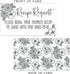 m&h invites 50 Modern Floral Bridal Shower Recipe Request Cards - Invitation Inserts...