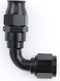 Fragola 689010-BL Black Size (-10) 90° PTFE Hose Fitting...