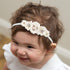 Baby Girl Floral Headband Nylon Flower Crown Elastic Hairband 3pcs Hair Accessories Gift for Girls (30#)...