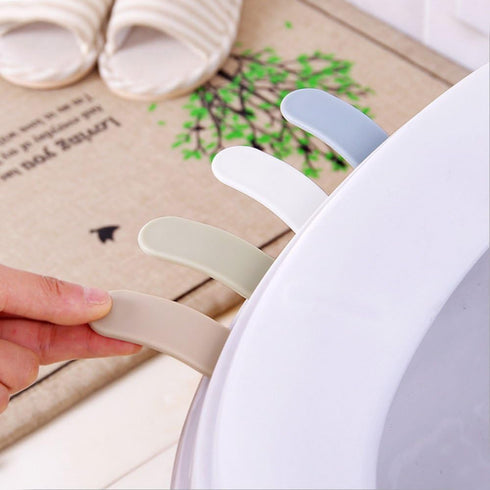 Daycount 4-Pack Toilet Cover Extractor Lid Lifter Holder, Avoid Touching with Self Adhesive Toilet Lid Protector...
