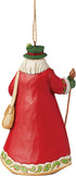 Enesco Jim Shore Heartwood Creek German Santa Hanging Ornament, 4.75 Inch, Multicolor...
