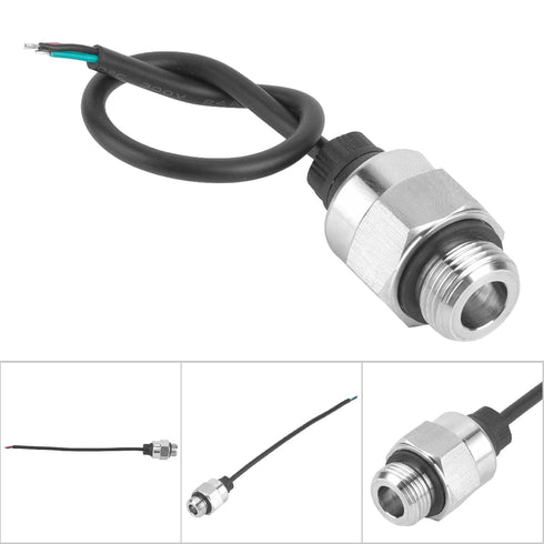 Pressure Transducer Sensor Pressure Sensor, G3/8 Screw Water Level Sensor Fuel Pressure Sensor, IP65 5VDC NP TP 0030 Pressure Sensor, Pressure Tra...