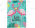 Seasonal Garden Flag Yard Flag ?Two Cute Flamingos Hello Summer Vertical Double Sided Design for All Seasons and Holidays Yard Outdoor Polyester 1...