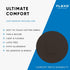 Flexd - Libre 3 Sensor Covers Waterproof, Freestyle Adhesive Patches (Pack of 30) Round, Black...
