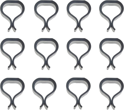Outdoor Patio Furniture Clips 12 PCS Sofa Alignment Connector Fasteners Clip Wicker Furniture Rattan Chair (Small)...