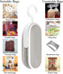 Bag Sealer with Hook, 2 in 1 Heat Vacuum Sealer Portable Bag Resealer Machine for Cookie Bag Chip Bag Pet Food Bag Kitchen Camping Travel (1 Pcs)...