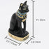 Egyptian Cat Bastet Fish Tank Decorations Aquarium Ancient Egypt Décor Sculpture Figurine Statue Reptile Turtle Lizard Spider Tanks Terrarium Orna...