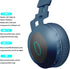 Kids Bluetooth Headphones,Wireless Over-Ear Headphones with Microphone,Cat Ear Headset with SD and TF Slot,Stereo Sound,Wireless and Wired Mode fo...