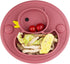 Baby Divided Plate Placemat Silicone- Portable Non Slip Child Feeding Suction Plate for Children Babies and Kids BPA Free Baby Dinner Plate Microw...