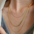 14K Gold Plated Layering Choker Necklaces for Women| Snake Chain,Cuban Link Chain,Paperclip Layered Chains Necklace for Women Trendy Jewelry....