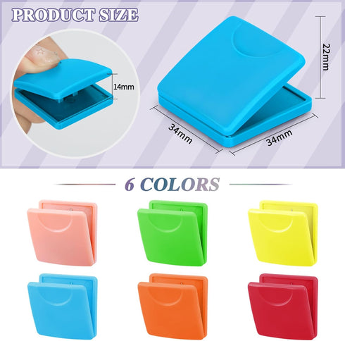 Petshome Magnetic Clips 18 Pack Colorful Fridge Magnet for Refrigerator, Whiteboard, Photo Display, Office, School, Home-6...
