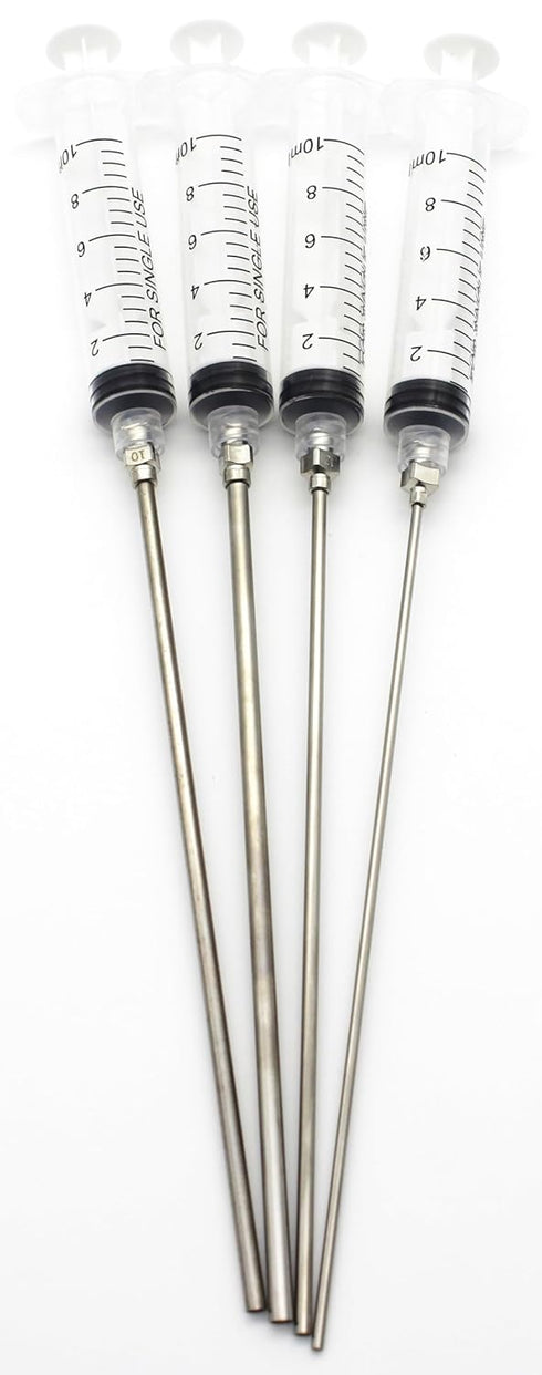 20 Pieces Dispensing Needle 6 Inch Stainless Steel Blunt Tip Luer Connector Stainless Steel Blunt Needles (8, 10, 12, 14 Gauge)...