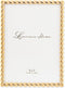 Lawrence Frames Rope Design Metal Frame, 5x7, Gold...