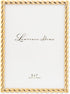 Lawrence Frames Rope Design Metal Frame, 5x7, Gold...