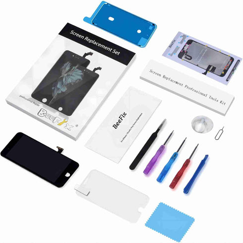 for iPhone 8/SE2020 Screen Replacement Kit 4.7 Inch for iPhone 8 LCD Screen Replacement -Screen for iPhone 8 Digitizer, for iPhone 8 Display 3D To...