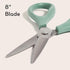 U Brands U-Eco 8“ Scissors, Set of 3, Assorted Brights, Patented Concave Blade Technology (6607U01-24)...