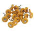Luo ke 20 Pcs Little Buffing Wheel, 1/8 Inch Cloth Polishing Wheel for Rotary Tools includes Dremel (Yellow)...