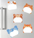 12 Shape Cute Animal Sticky Notes, Kawaii Self-Stick Notepads Cartoon Markers Flags Cute Sticky Memo Pads Students Home Office Gifts Tab Supplies ...