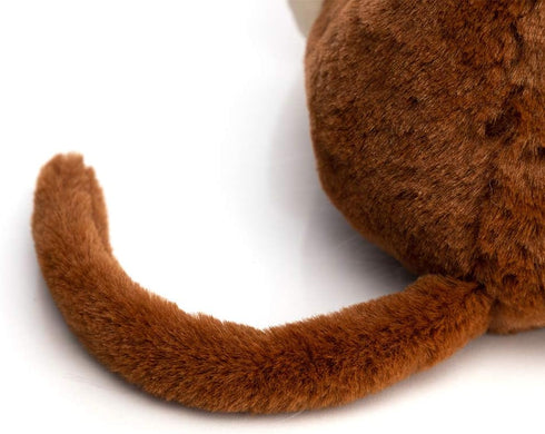 HollyHOME Plush Monkey Stuffed Animals Cute Monkey Toys Birthday Gifts for Kids 12 Inch Brown...