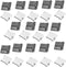 Pack of 15 SD Card Slot Sockets PCB Mount Connector Spring Loaded Push Push Micro SD Transflash Memory Card Socket Slot...