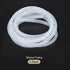 10ft 10mm(3/8") ID x 13mm(1/2") OD Silicone Tubing Clear Industrial Plastic Tubing Pure Silicone Hoses for Pump Siphoning Draining Irrigation Brew...