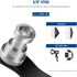 NEEWER 2 Pack E Type Wall Ceiling Mount, Ring Light Wall Mount Bracket with Detachable Ball Head, 5/8" Stud, 1/4" Screw for Flash Strobe Camera Mo...