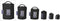MDF Instruments Latex-Free Thigh Replacement Blood Pressure Monitor Cuff - Single Tube - Black (MDF2090471-11)...