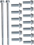 ICT Billet OIL PAN BOLT KIT SET LSX 5.3L 6.0L 6.2L Camaro Z28 Truck LS1 LM7 LR4 LQ4 LS6 L59 LQ9 LM4 L33 LS2 LH6 L92 L76 LY2 LY5 LY6 LC9 LFA LH8 LM...