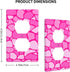 Pink Single Duplex Outlet Light Switch Plate Cover Decor Wall Plate Decorative Outlet Cover For Home Bedroom Kitchen 4.5 * 2.76 Inches...