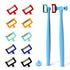 Complete IPR Kit for Orthodontic Treatment, Interproximal Enamel Reduction Set with Manual Handpiece and Assorted Polishing Strips | Dental Tool f...