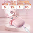 Pink True Wireless Earbuds Bluetooth 5.3 with Microphone for Working Out Noise Canceling Blue Tooth Ear Buds Deep Bass TWS Wireless Earphones with...