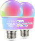 OREiN Matter Smart RGBTW Bulb, 1100 Lumens 75W Equivalent Smart Light Bulbs, Color Changing Light Bulbs Work with Apple Home, Alexa, Google Home, ...