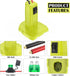 Power Wheels Adapter for Ryobi 18V Battery Adapter Power Wheels Battery Converter Kit with Fuse & Switch and Wire Harness Connector 12AWG Wire for...