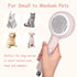 Dog Brush, Self Cleaning Slicker Brushes for Dogs Cats, Cat Grooming Brush, Shedding Tools for Massage, Removes Loose Undercoat Mats Tangled for S...