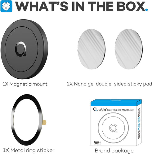 Sticky Magnetic Phone Mount Compatible with Magsafe 15 14 13 12 Pro Max Mini Car Mount and Wall Mount......