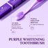 Purple Whitening Toothbrush 4Count - Purple Indicater Medium Toothbrushes for Adults, Plaque Remover for Teeth, High Strength Medium Bristle Tooth...
