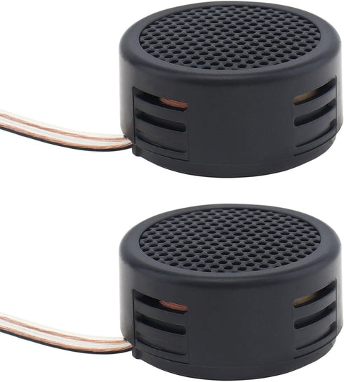 Car Tweeters, 2pcs 500W High Efficiency Mini Dome Tweeter Speakers for Car Audio System...