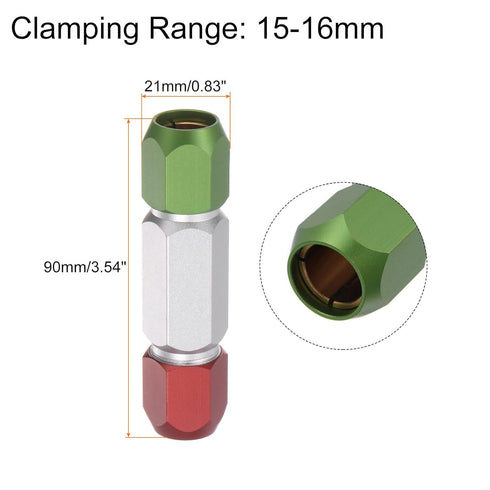 Aluminum Alloy Pin Gage Handle 15-16mm Clamping Range Go No Double End Gauge Handle Industrial Tools for Plug Gage...
