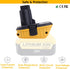 2 Packs DCA1820 Battery Adapter Compatible with Dewalt 18V Tools, Convert 20V Lithium Batteries DCB203 DCB204 DCB206 to Replacement for Dewalt 18 ...