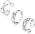 Florideco 3Pcs S925 Sterling Silver Toe Rings for Women Open Toe Rings Comfort-Fit Adjustable Toe Rings Celtic Knot Turquoise Finger Foot Jewelry ...