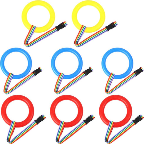 Kids Walking Rope 8pcs Safety Walking Rope Detachable Hold A Ring Walking Rope Transition Rope with Handles for Kids Daycare Kindergarten Nursery ...