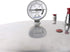 MEASUREMAN Stainless Steel Pressure Cooker Gauge, Pressure Canner Gauge, Steam Pressure Gauge, 2" Dial, Lower Mount, Including Hexagon Gasket and ...