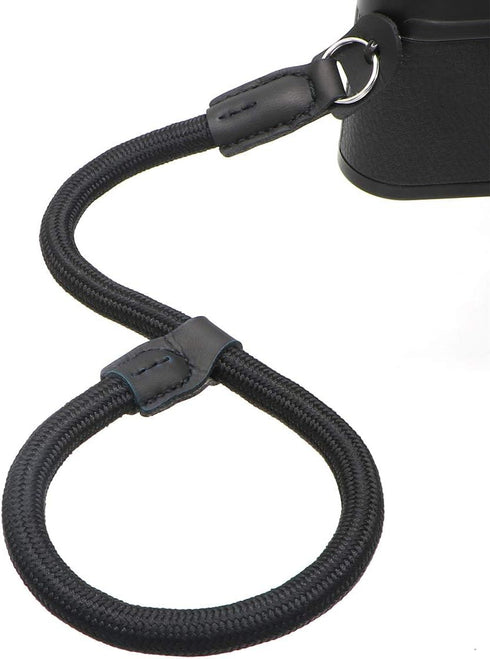 Quick Release Camera Hand Strap Wrist Strap for SLR DSLR Digital Mirrorless Cameras Adjustable Climbing Rope Black...