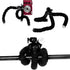 Acuvar 6.5“ inch Bendable Tripod for Small Digital Cameras with eCostConnection Microfiber Cloth...