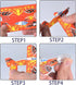 50 Pcs Foam Gliders Planes Toys for Kids, Paper Airplane, Party Favors Goodie Bag Stuffers, Outdoor Flying Toys, Bulk for Classroom Prizes Boys an...
