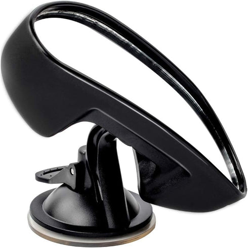 GES Rear View Mirror - 360 Degree Adjustable, Strengthen Suction Cup for Car - 5.9 x 2.2Inch - Black...