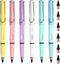 6 Pcs Inkless Eternal Pencils Everlasting Infinity Gradient Color Pencil with Eraser Eternal Pencil For School Office for Writing Sketch Drawing (...